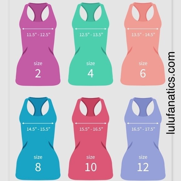 Lululemon Cool Racerback Tank sz 4 * SeaWheeze 2016 Mo Money Light Up Lilac CRB - Picture 7 of 7